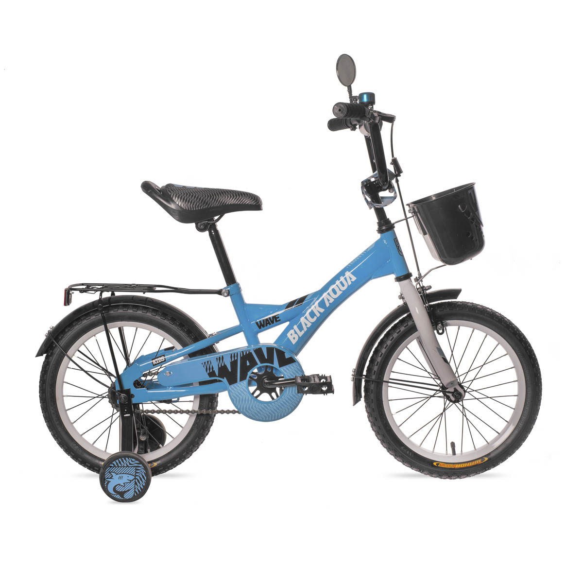 18" Black Aqua WAVE Велосипед 5-7 лет купить в Ейске